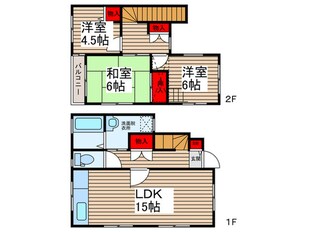 ライトシティ馬橋第１の物件間取画像